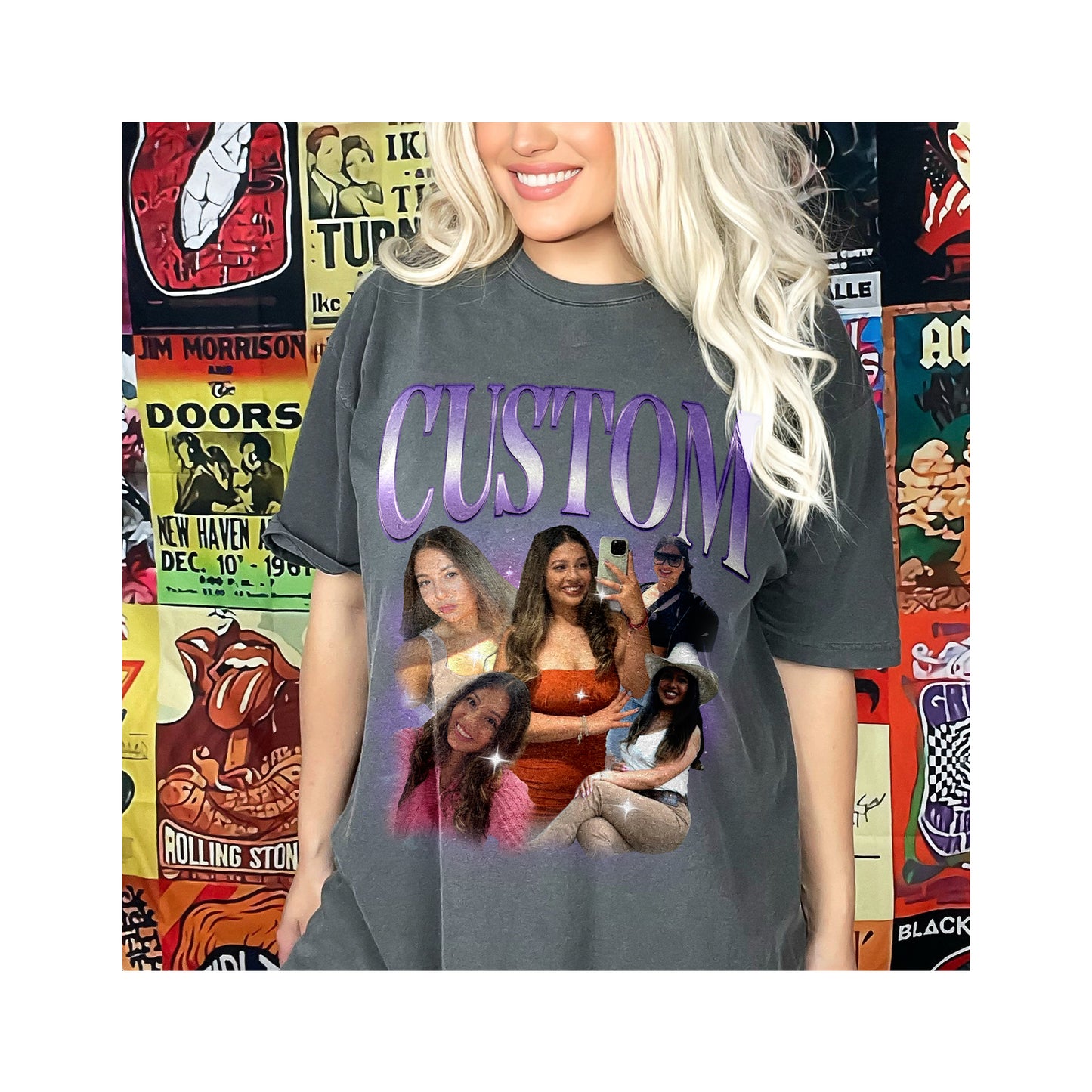 Custom Graphic Photo Vintage Comfort Color 2