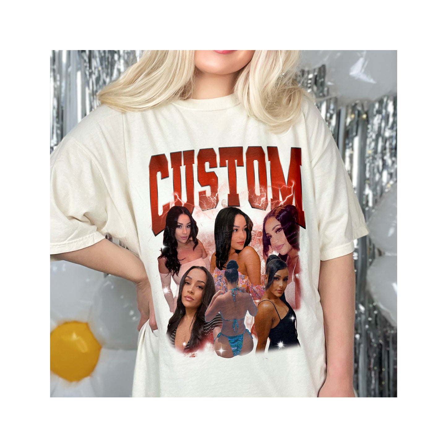 Custom Graphic Photo Vintage Comfort Color - 4