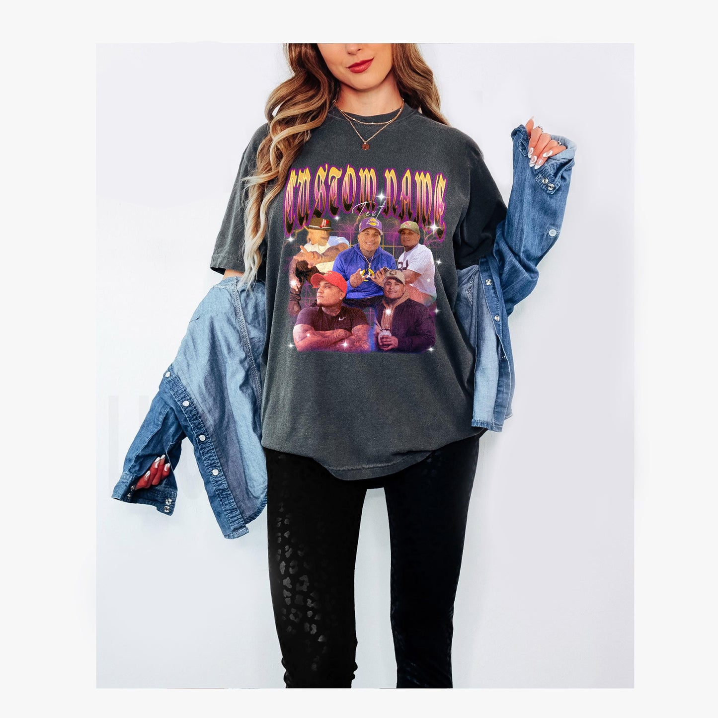 Custom Bootleg Photo Vintage Comfort Color - 6