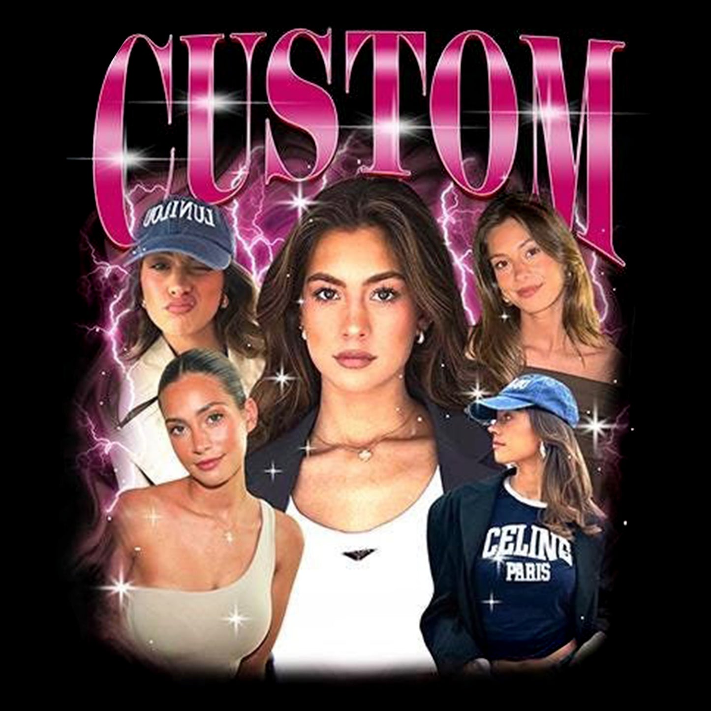 Custom Bootleg Photo Vintage Comfort Color - 7