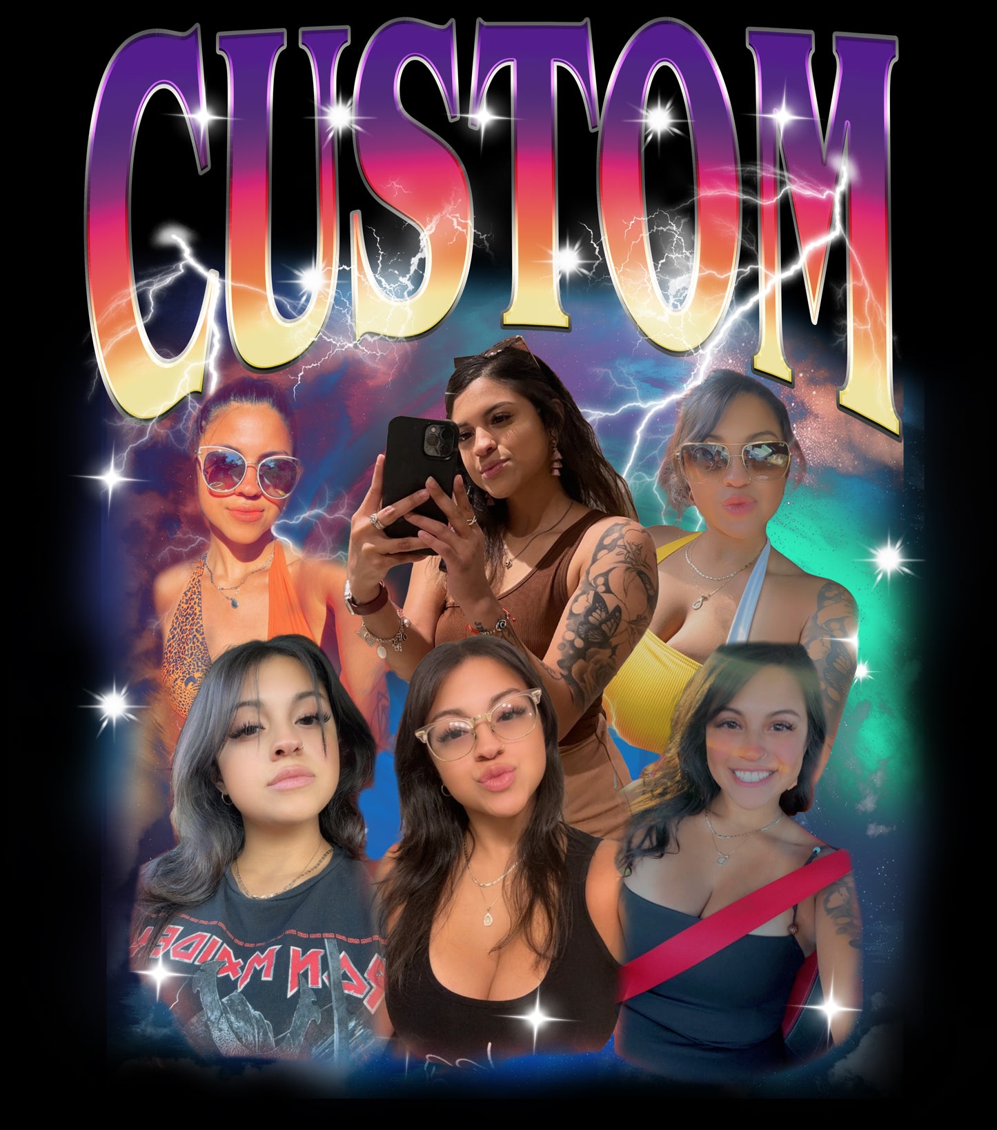 Custom Graphic Photo Vintage Comfort Color - 3